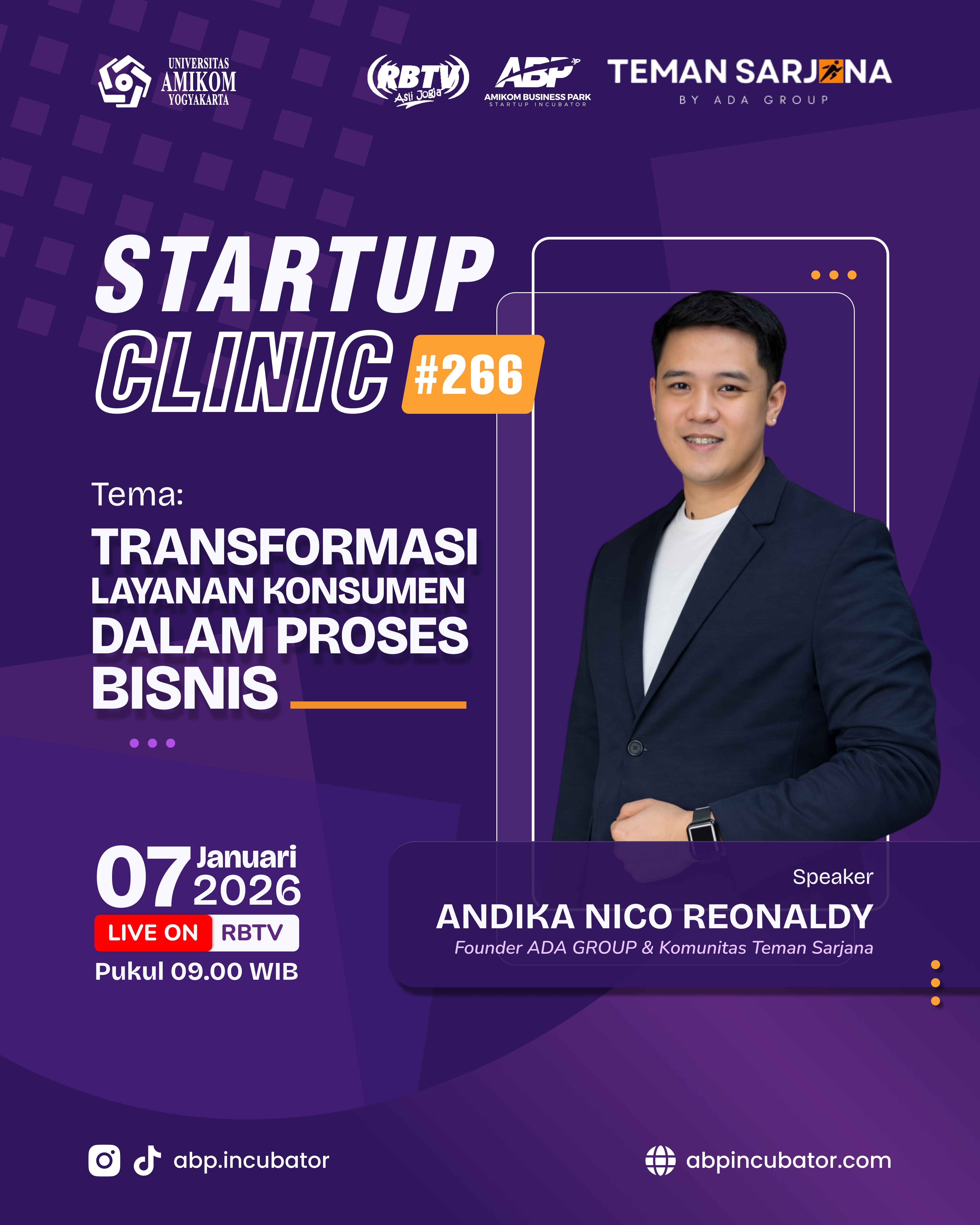 Event Starup Clinic #266: 