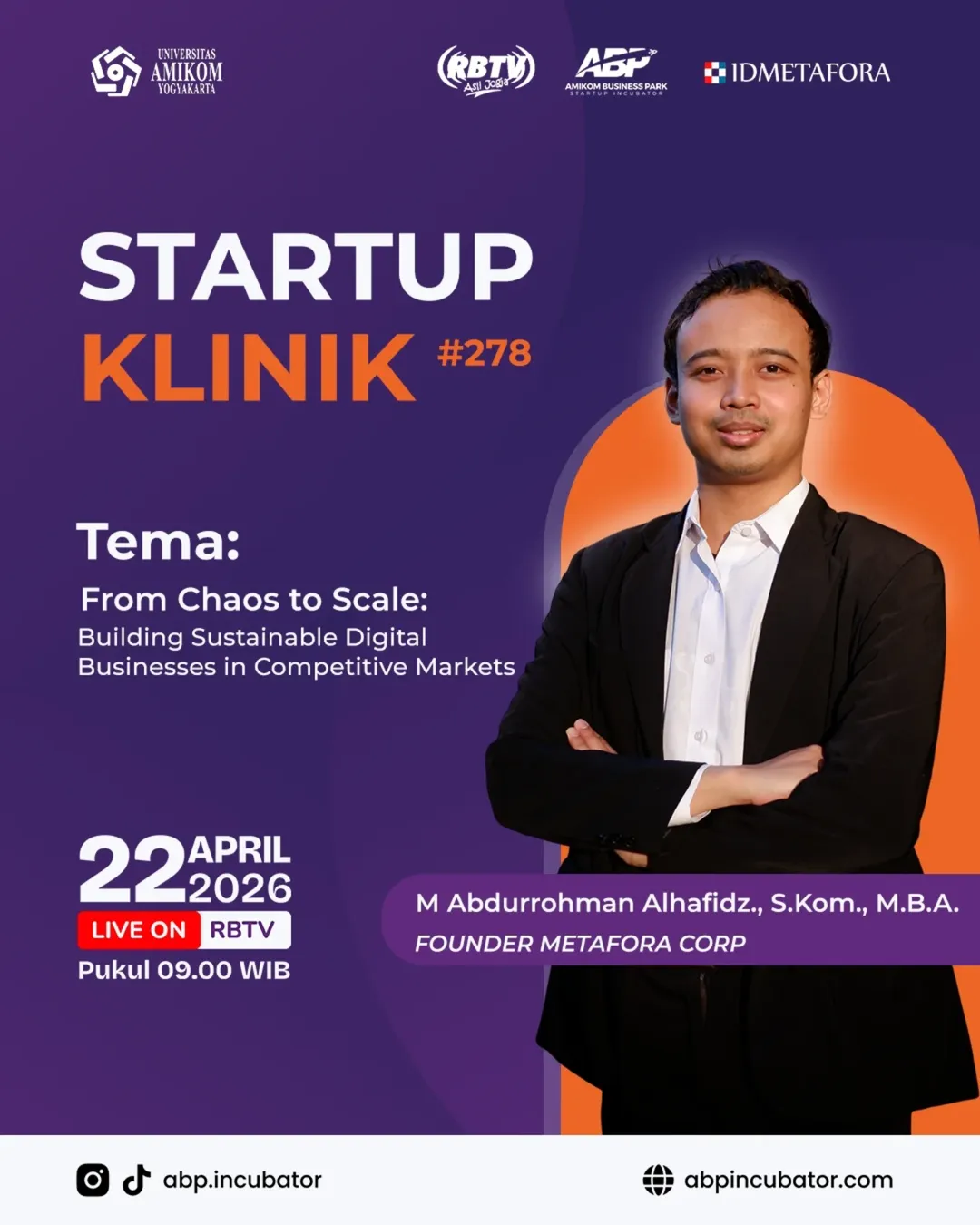 Event Starup Clinic #278: 