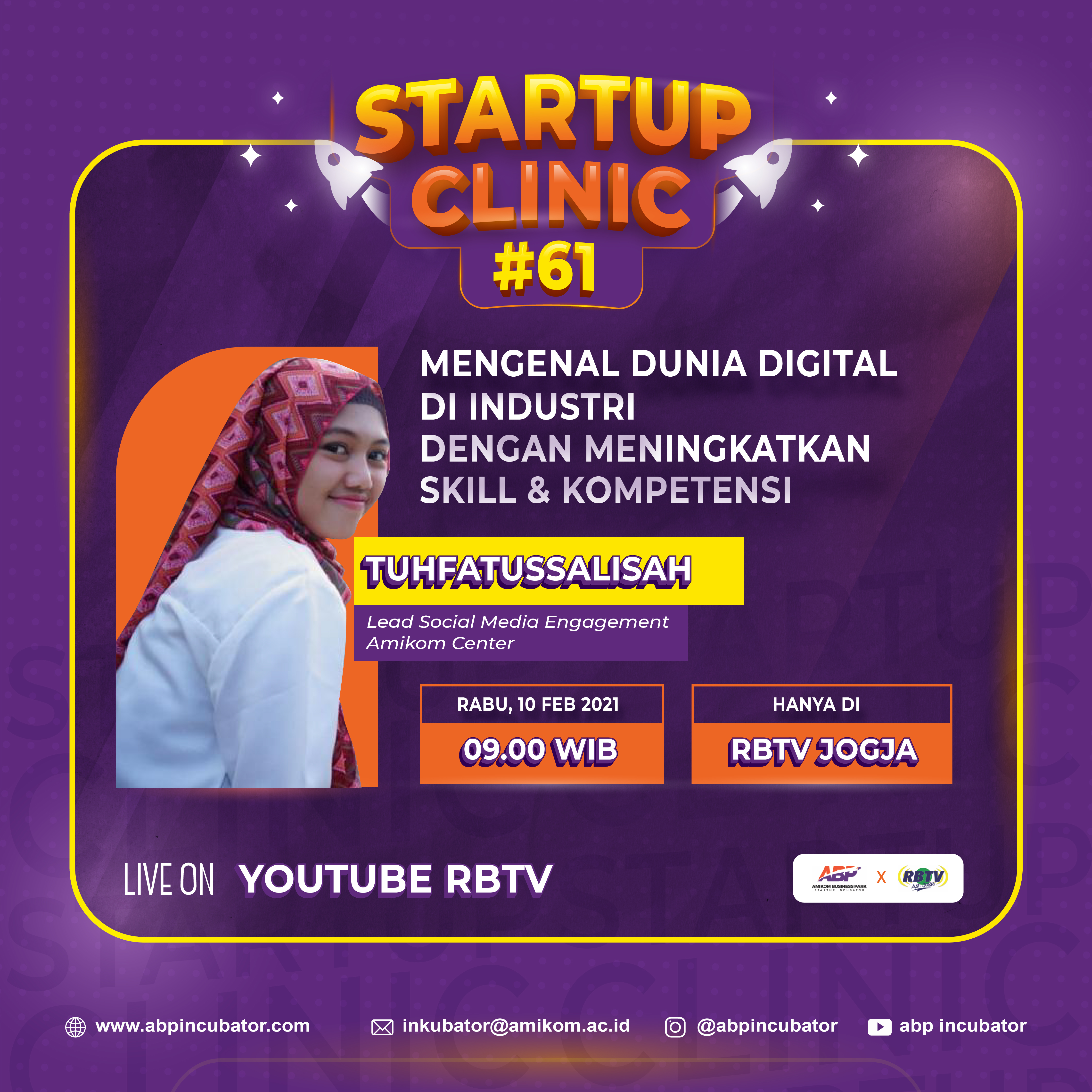 Event Startup Clinic #61: